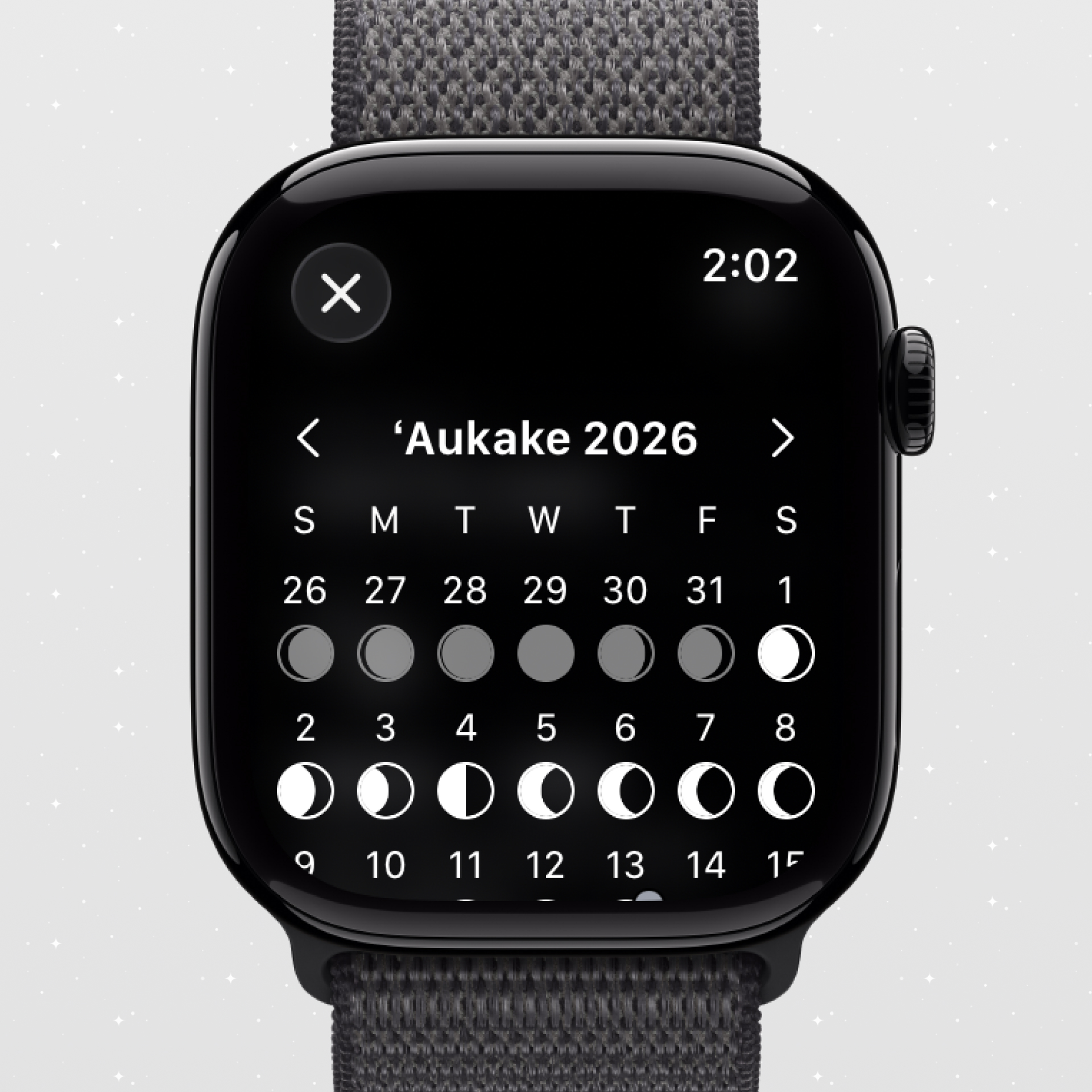 Calendar date selection