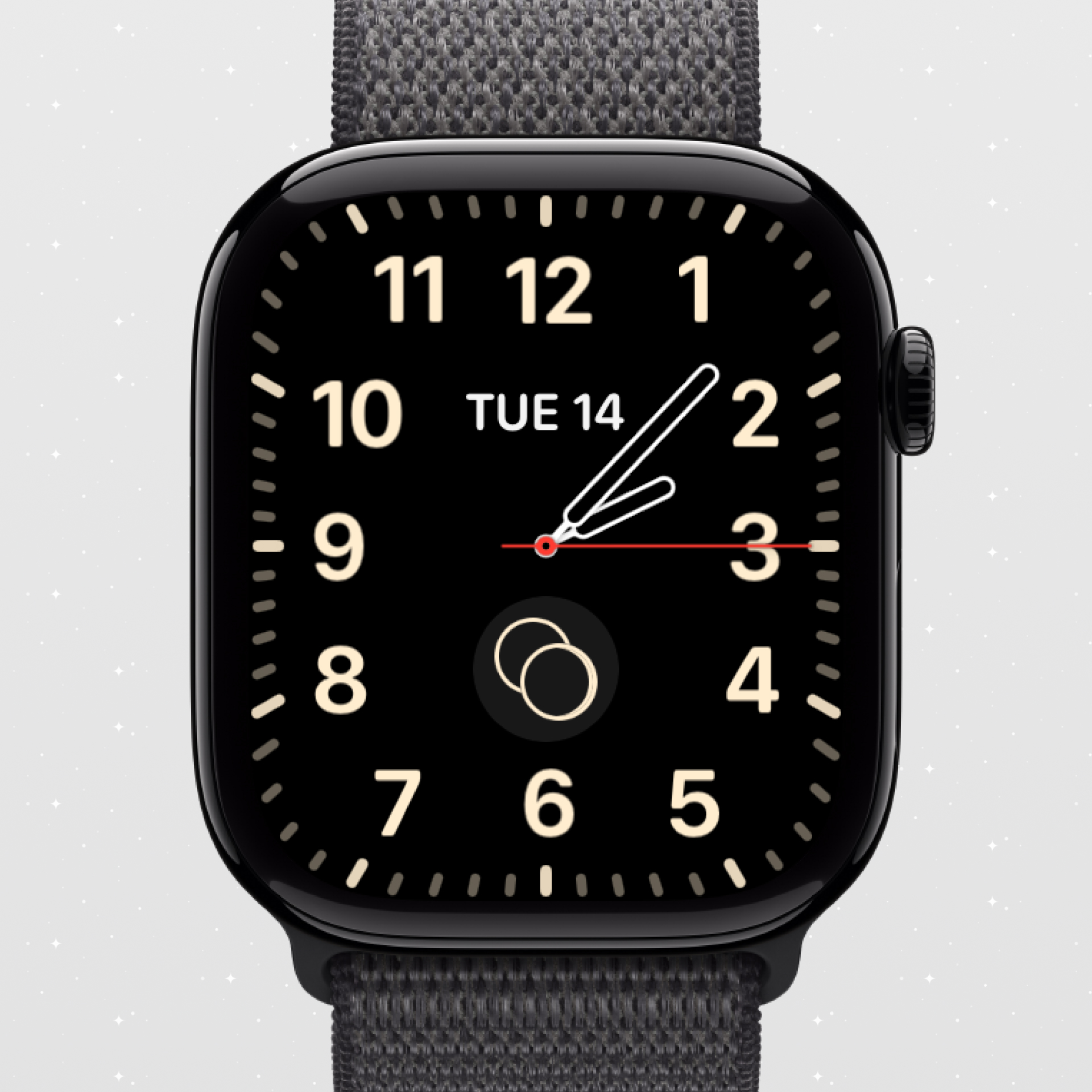 Current moon phase complication
